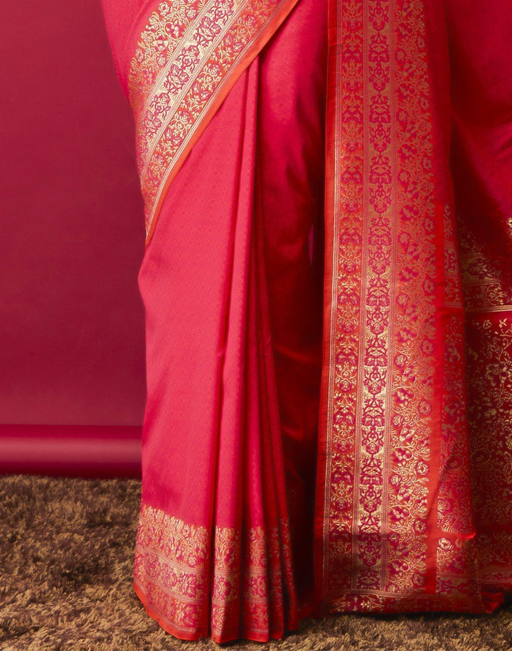 MBZ Meena Bazaar-Rani Banarasi Woven Saree