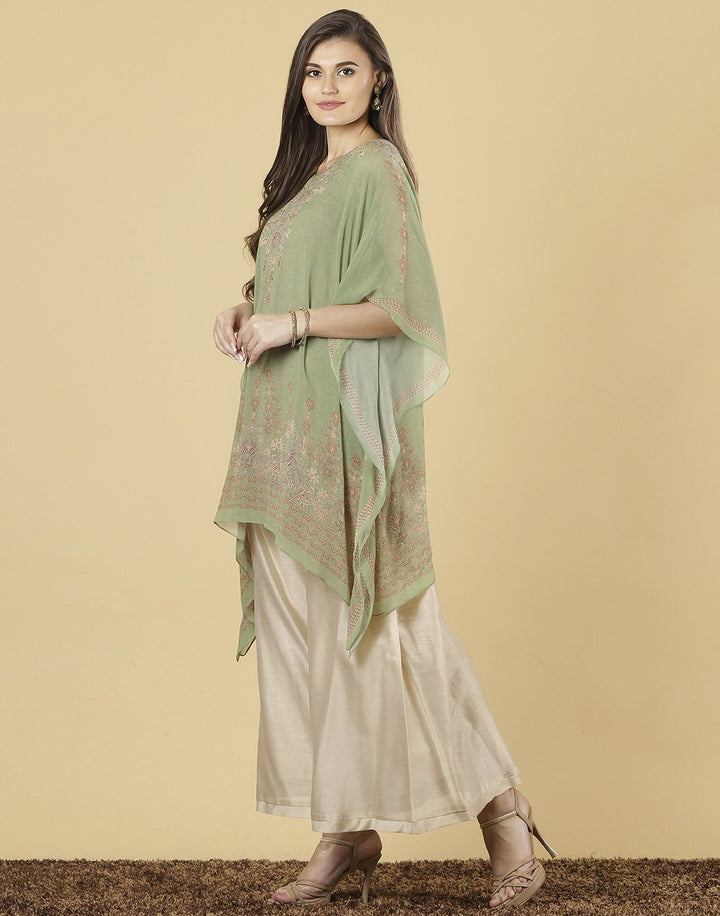 MBZ Meena Bazaar-Georgette Printed Kurti