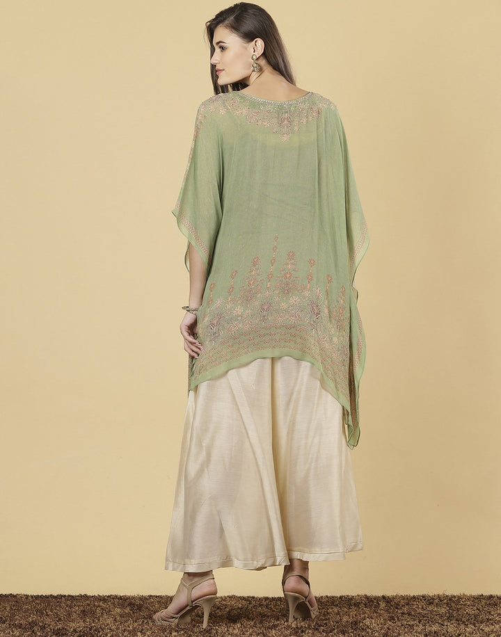 MBZ Meena Bazaar-Georgette Printed Kurti