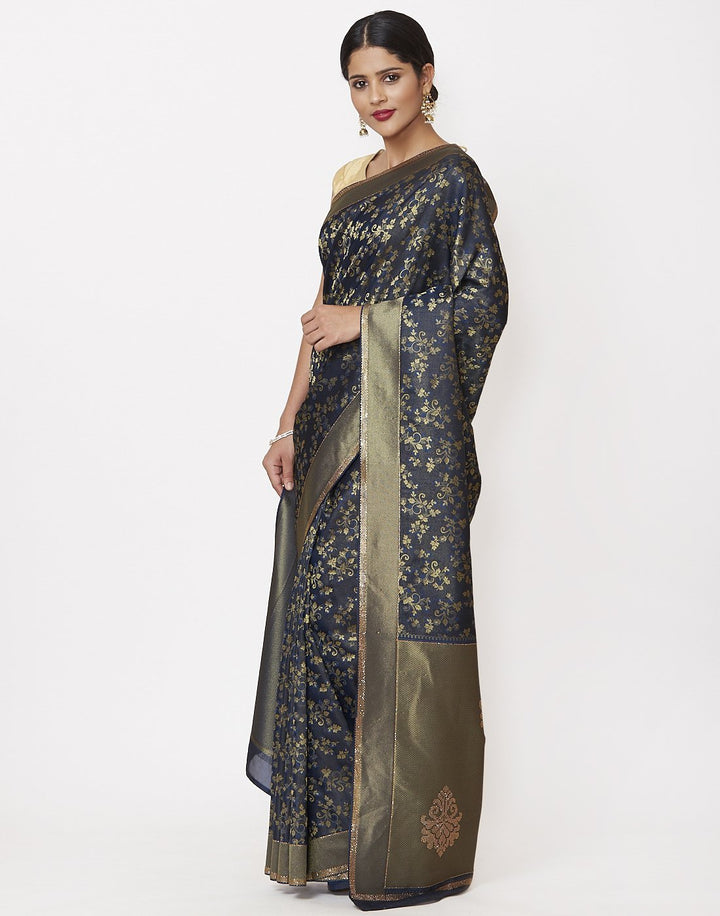 MBZ Meena Bazaar-Banarasi Woven Saree