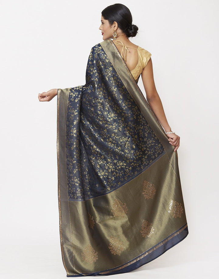 MBZ Meena Bazaar-Banarasi Woven Saree