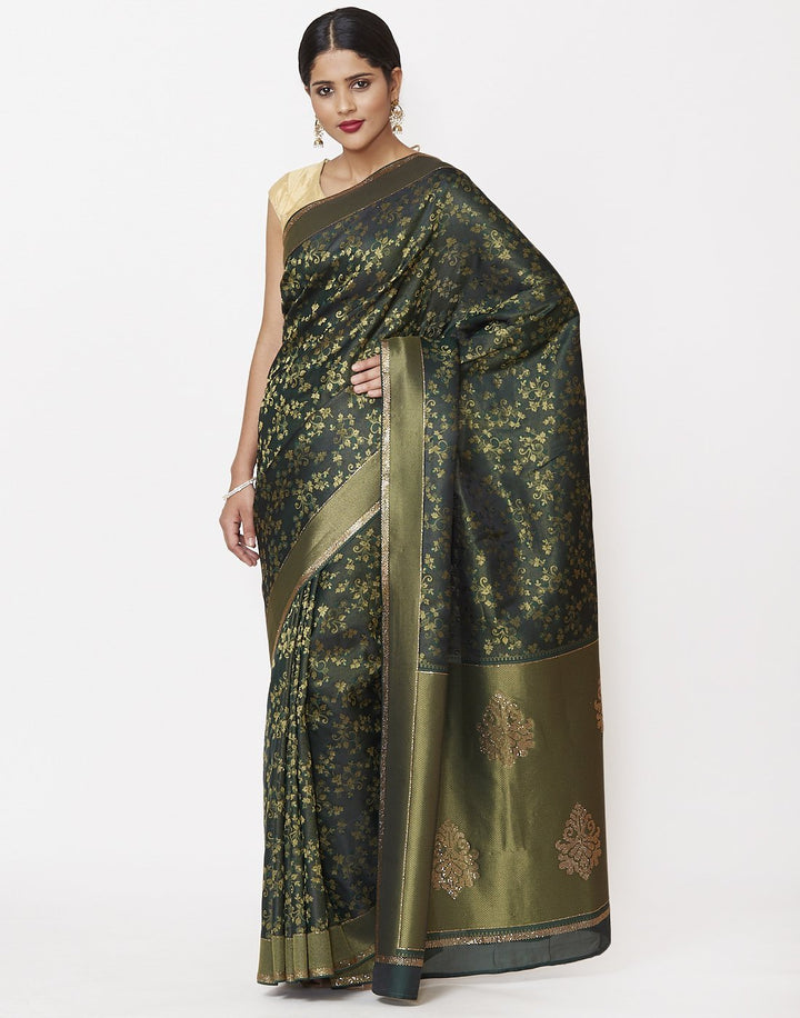 MBZ Meena Bazaar-Banarasi Woven Saree