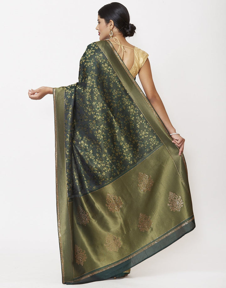 MBZ Meena Bazaar-Banarasi Woven Saree