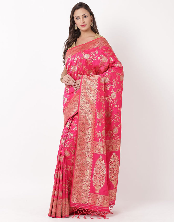 MBZ Meena Bazaar-Woven Banarasi Saree