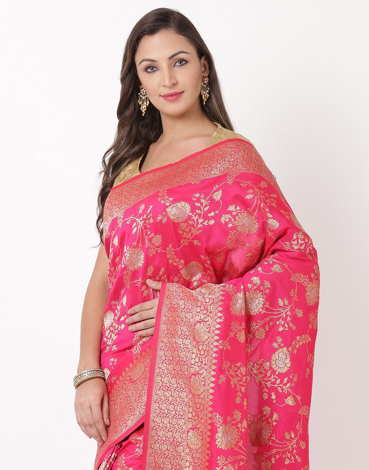 MBZ Meena Bazaar-Woven Banarasi Saree