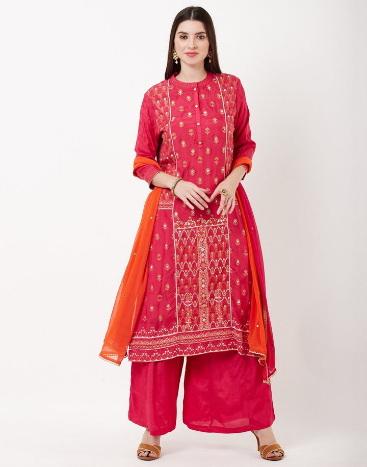 MBZ Meena Bazaar-Rani Cotton Salwar Kameez