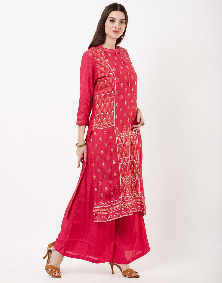 MBZ Meena Bazaar-Rani Cotton Salwar Kameez