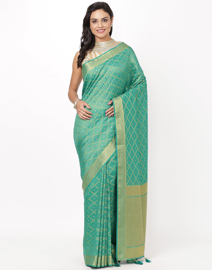 MBZ Meena Bazaar-Art Handloom Saree