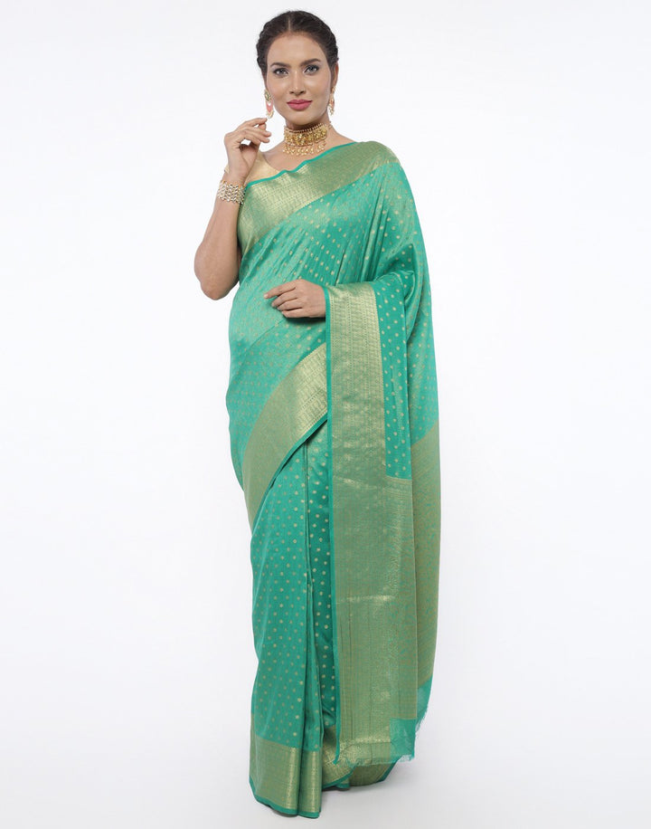 MBZ Meena Bazaar-Woven Art Handloom Saree