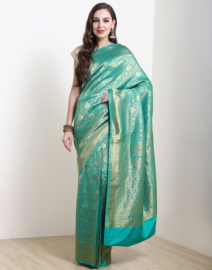MBZ Meena Bazaar-Rani Art Handloom Saree