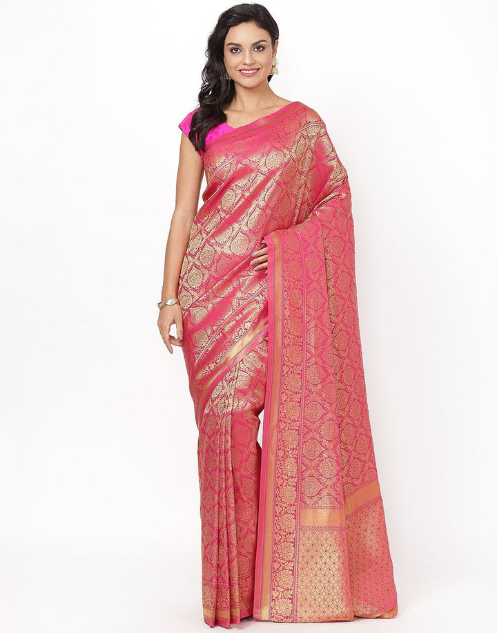 MBZ Meena Bazaar-Art Handloom Saree