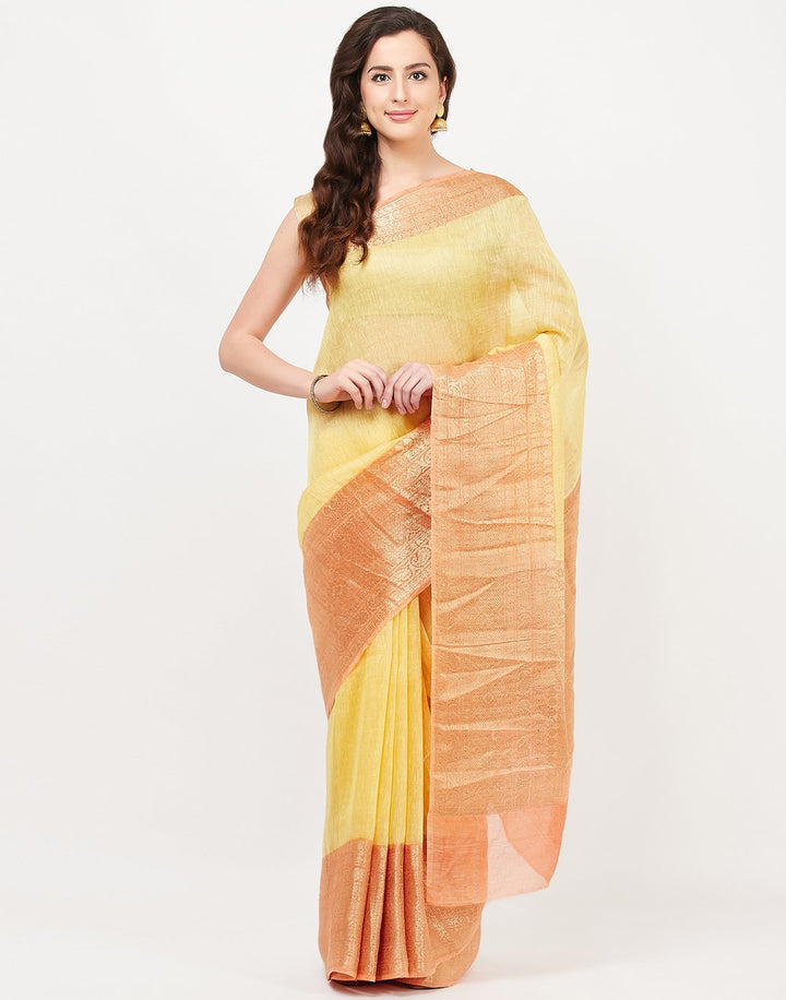 MBZ Meena Bazaar-Cotton Woven Saree