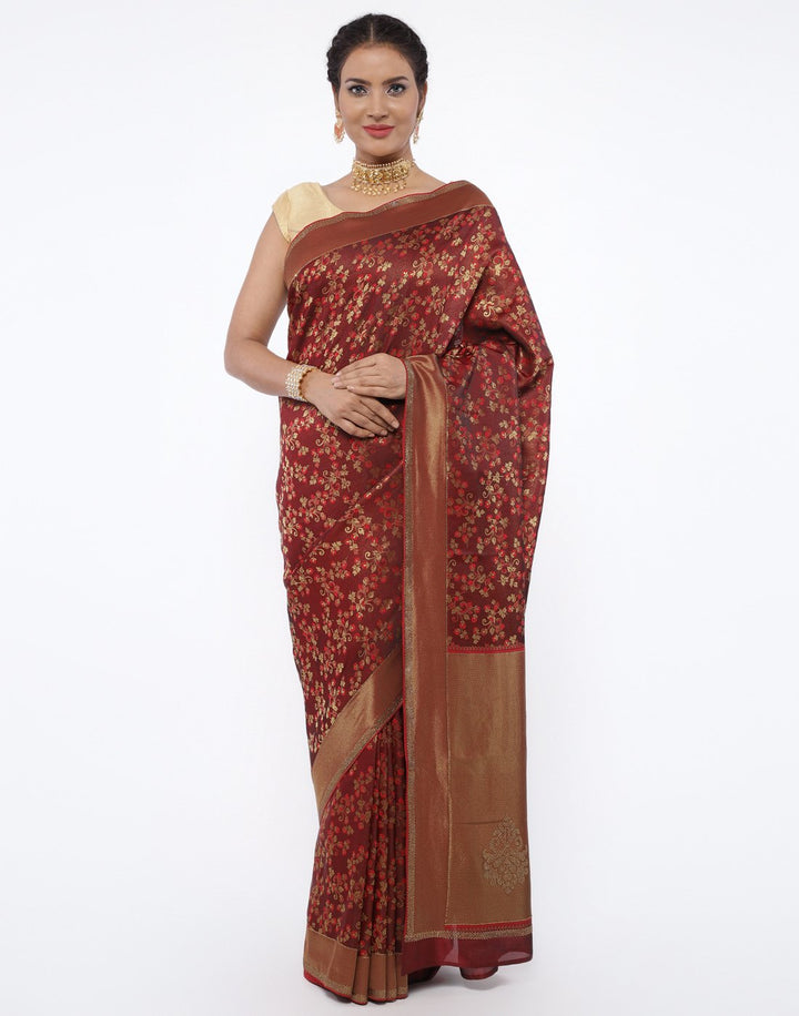 MBZ Meena Bazaar-Banarasi Woven Saree