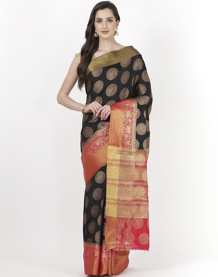 MBZ Meena Bazaar-Art Handloom Saree