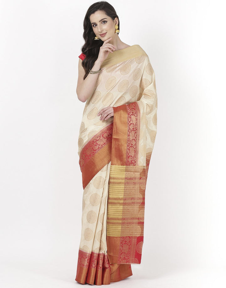 MBZ Meena Bazaar-Art Handloom Saree