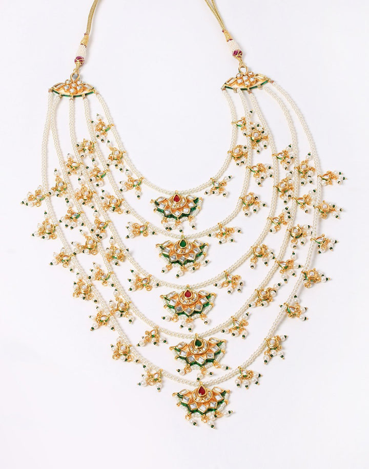 MBZ Meena Bazaar-Gold Plated Pearl Necklace