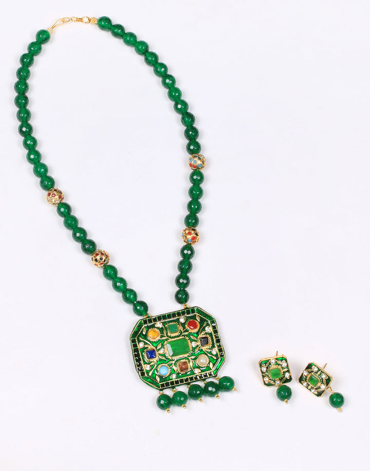 MBZ Meena Bazaar-Meena Bazaar Necklace Set