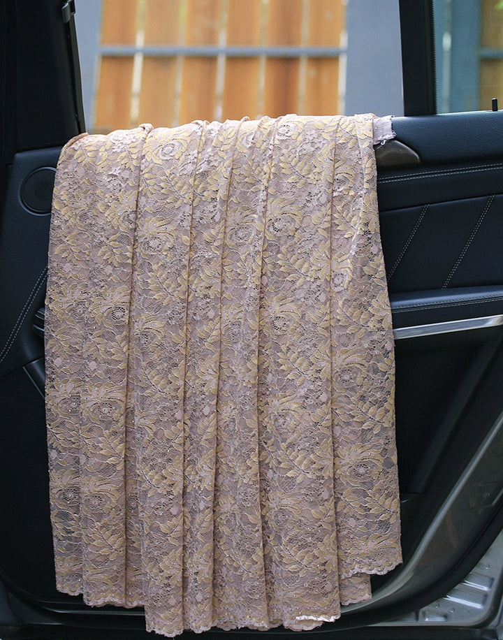 Lace saree with stone work (7657422278)