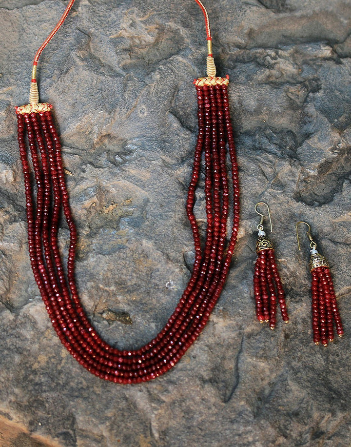 MBZ Meena Bazaar-Meena Bazaar Necklace Set