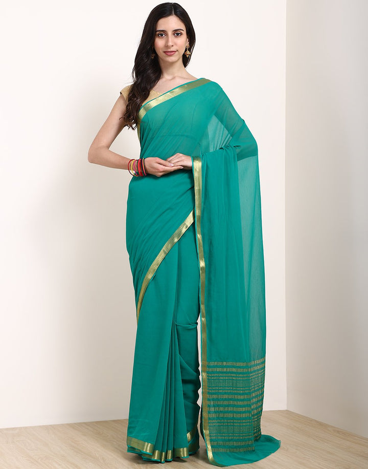 MBZ Meena Bazaar-Art Chiffon Saree