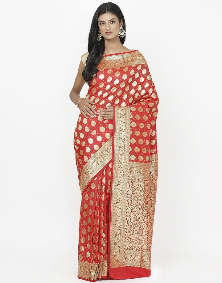 MBZ Meena Bazaar-Banarasi Woven Saree