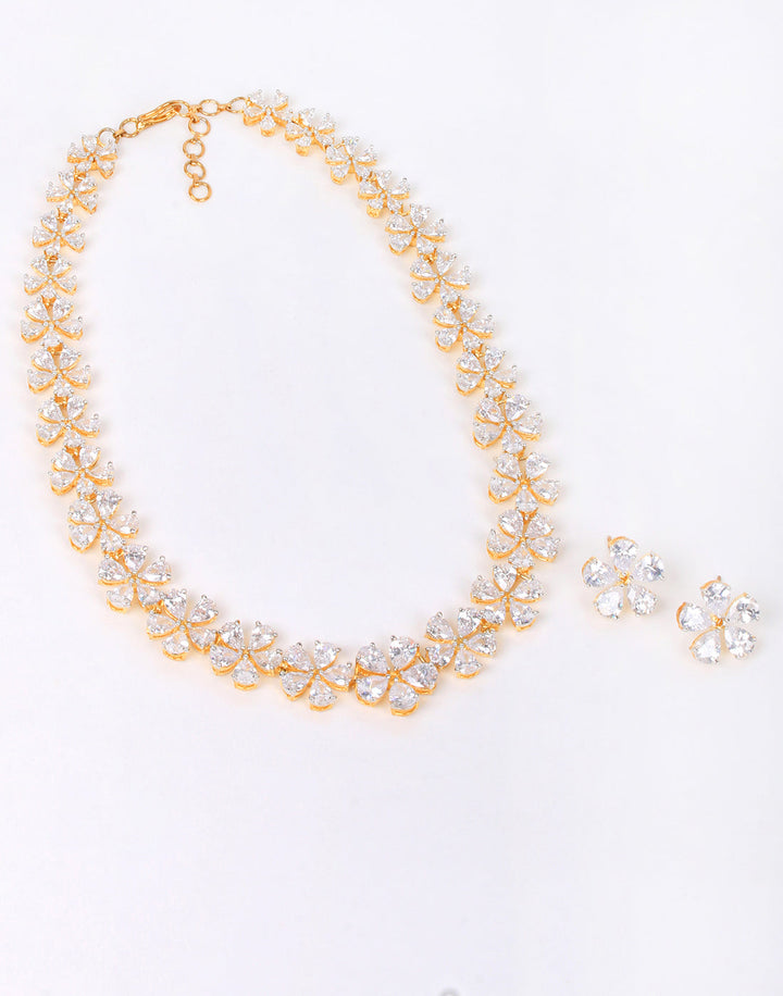 MBZ Meena Bazaar-Beautiful Gold Plated Set