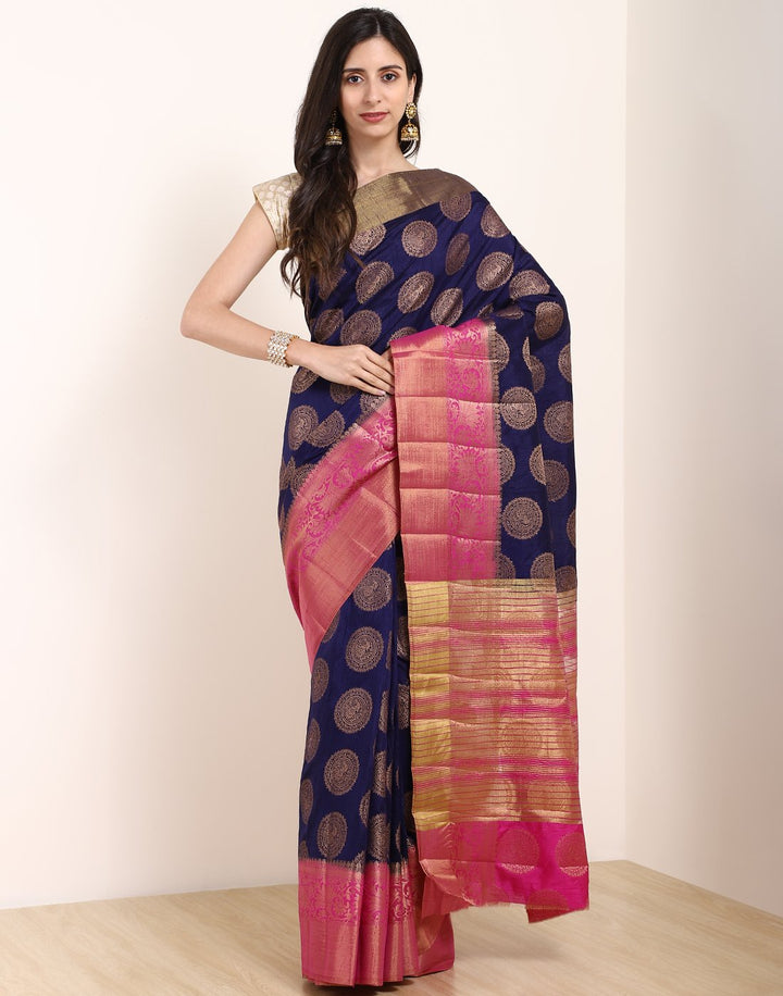 MBZ Meena Bazaar-Art Handloom Saree
