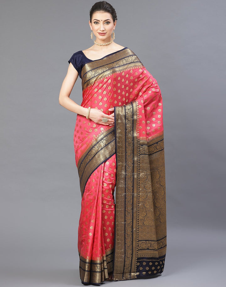 MBZ Meena Bazaar-Art Handloom Saree