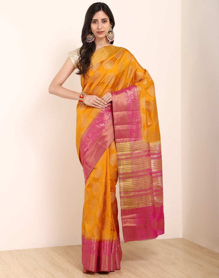 MBZ Meena Bazaar-Art Handloom Saree