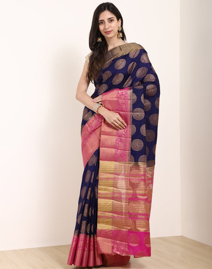 MBZ Meena Bazaar-Art Handloom Saree