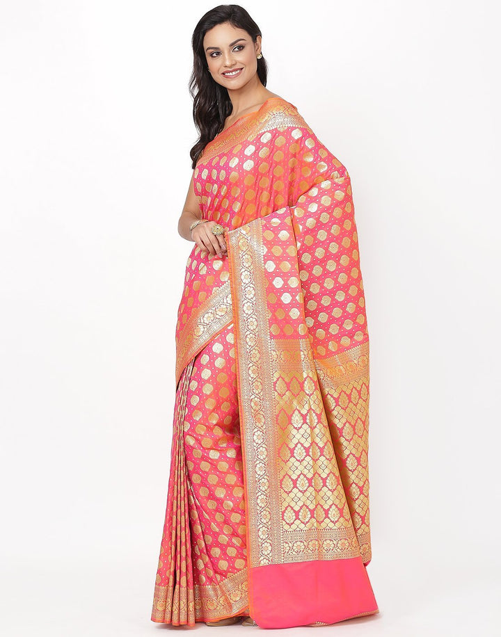 MBZ Meena Bazaar-Banarasi Woven Saree