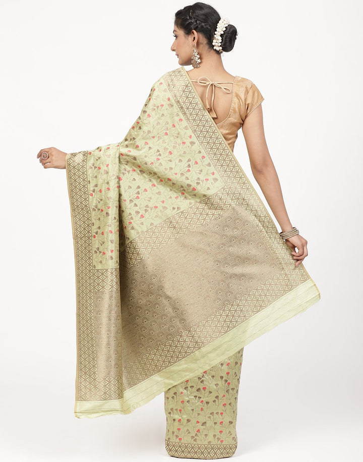MBZ Meena Bazaar-Banarasi Woven Saree