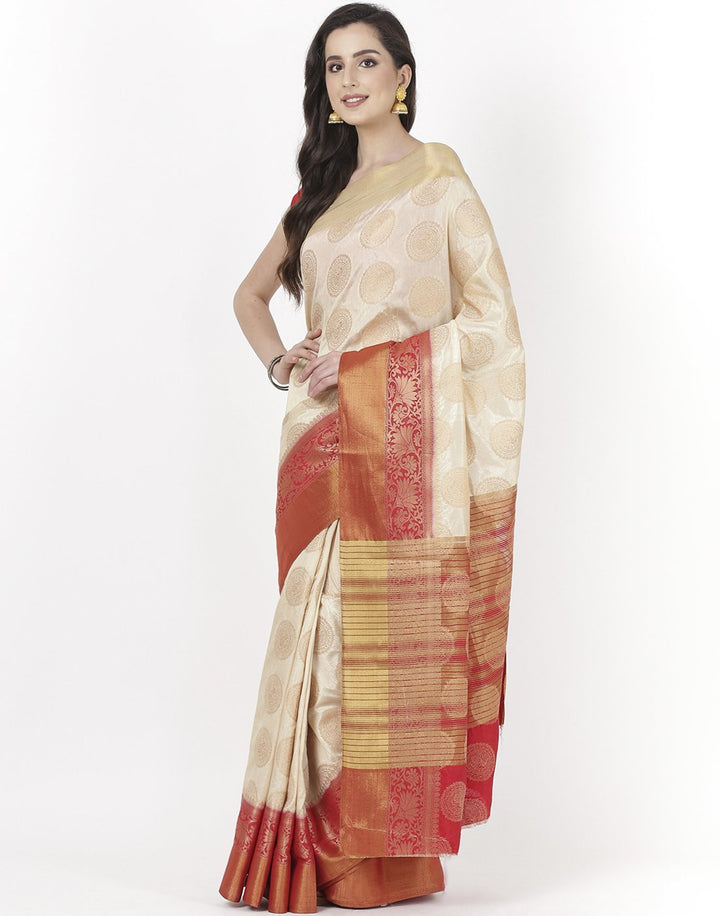 MBZ Meena Bazaar-Art Handloom Saree