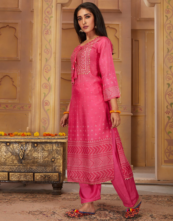 MBZ Meena Bazaar-Rani Cotton Kurti