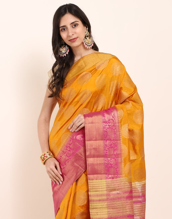 MBZ Meena Bazaar-Art Handloom Saree