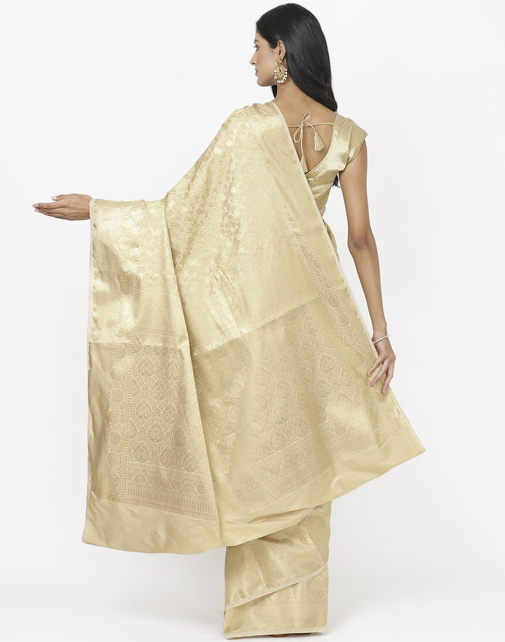 MBZ Meena Bazaar-Rani Banarasi Art Handloom Saree