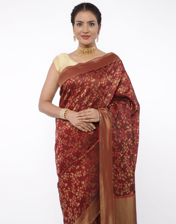 MBZ Meena Bazaar-Banarasi Woven Saree