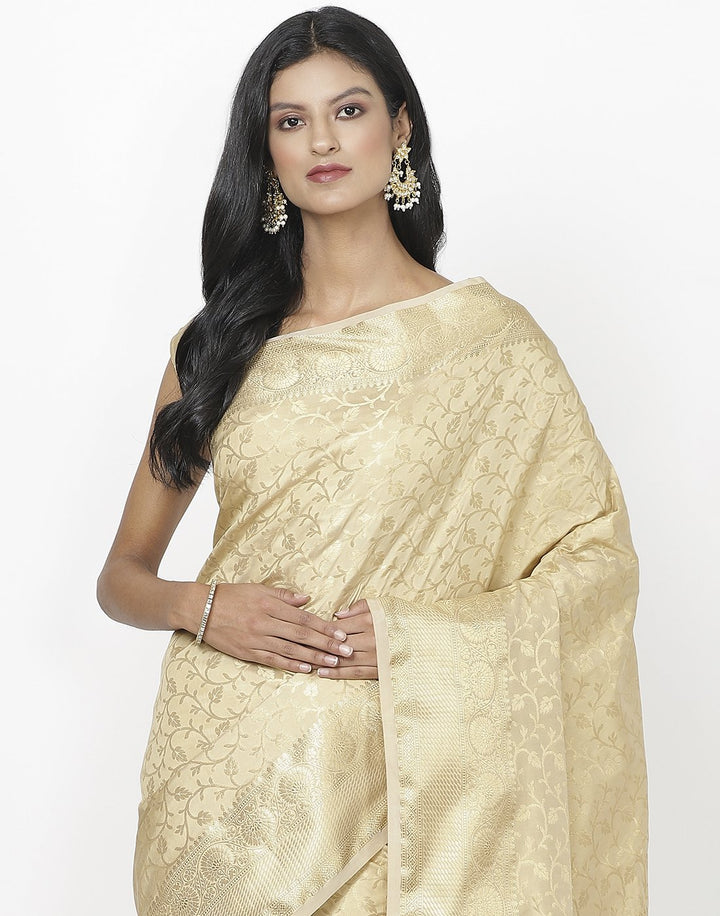 MBZ Meena Bazaar-Rani Banarasi Art Handloom Saree