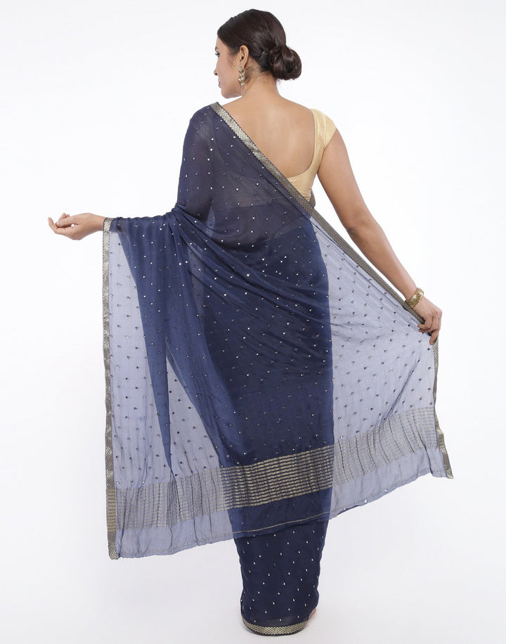 MBZ Meena Bazaar-Art Chiffon Saree