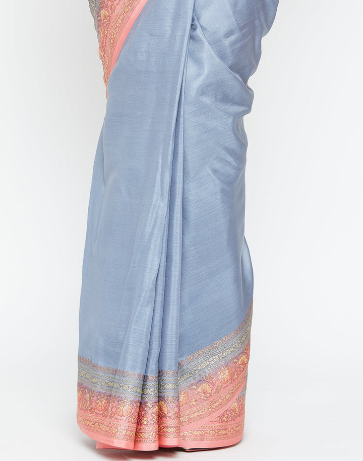MBZ Meena Bazaar-Woven Tussar Saree