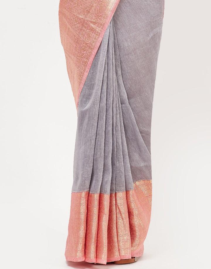 MBZ Meena Bazaar-Cotton Woven Saree