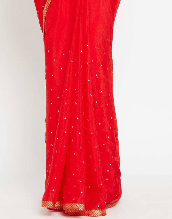 MBZ Meena Bazaar-Art Chiffon Saree