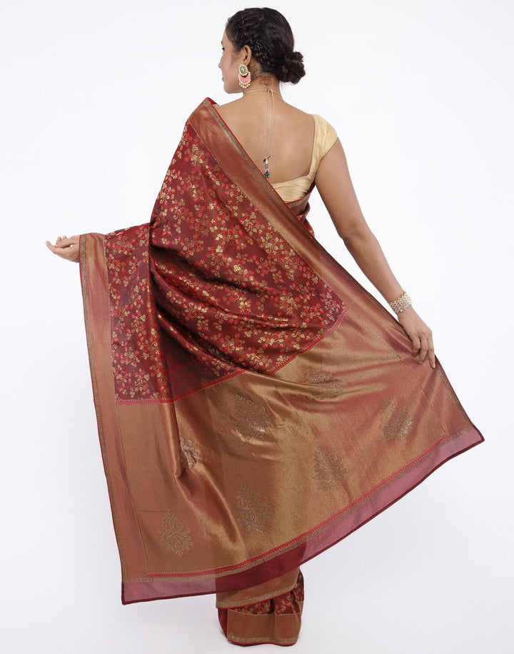 MBZ Meena Bazaar-Banarasi Woven Saree