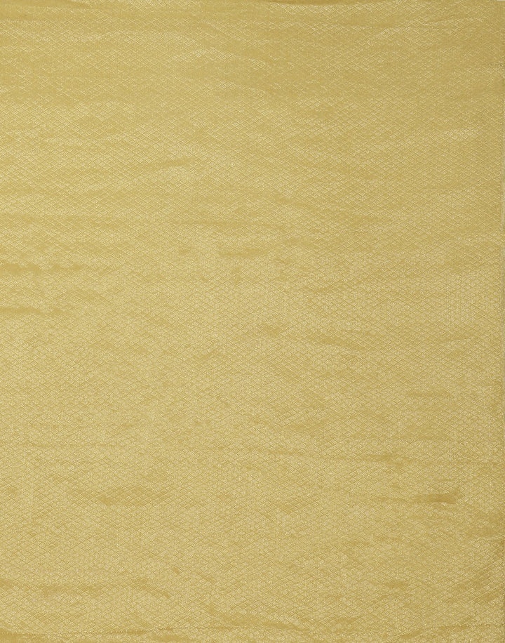 MBZ Meena Bazaar-Yellow Chiffon Saree