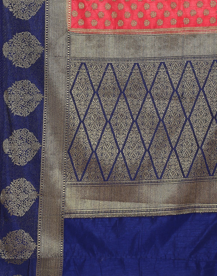 MBZ Meena Bazaar-Rani Art Handloom Saree