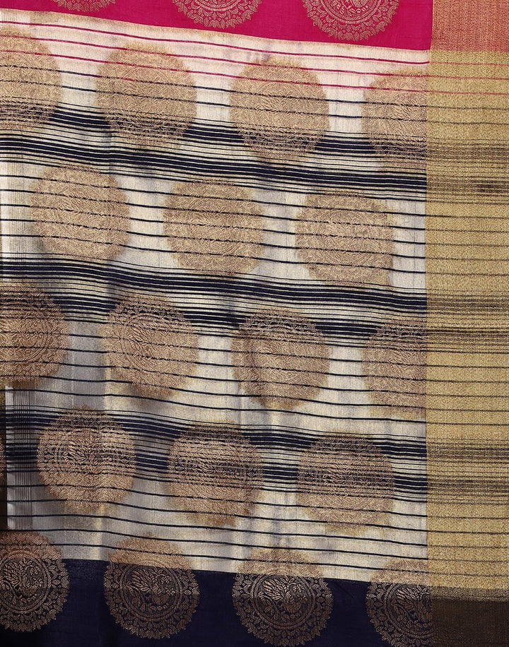 MBZ Meena Bazaar-Art Handloom Saree