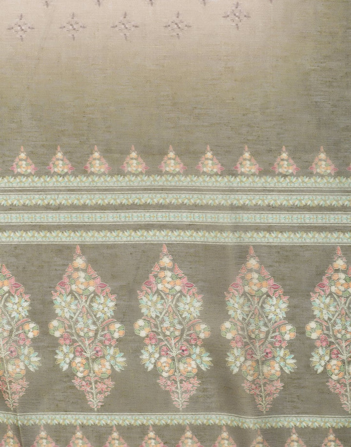 MBZ Meena Bazaar-Embroidered Chanderi Suit Set