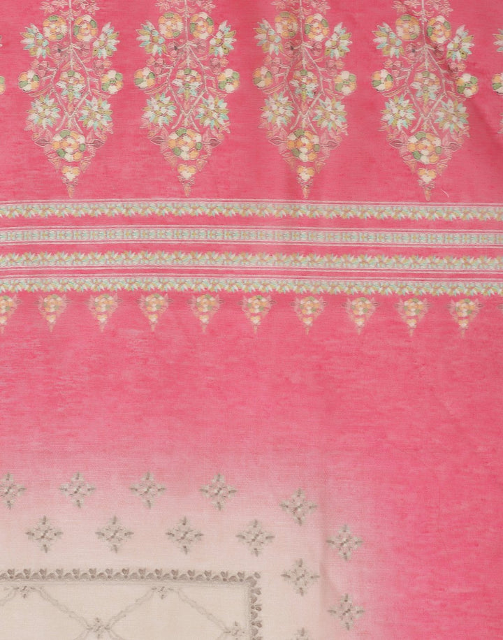 MBZ Meena Bazaar-Embroidered Chanderi Suit Set
