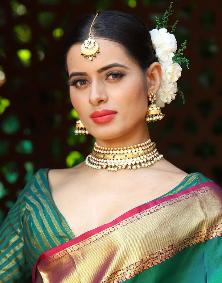 MBZ Meena Bazaar-Beautiful Choker Set