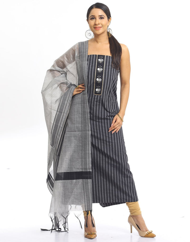 MBZ Meena Bazaar-Cotton Printed Suit Set